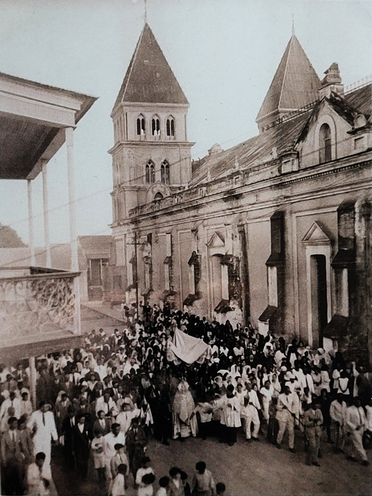 La Semana Santa en el Santiago de principios del siglo XX
