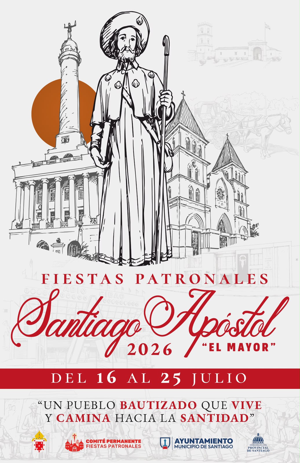 ARQUIDIOCESIS DE SANTIAGO ANUNCIAN FIESTAS PATRONALES 2026 CON GRANDES ATRACTIVOS.