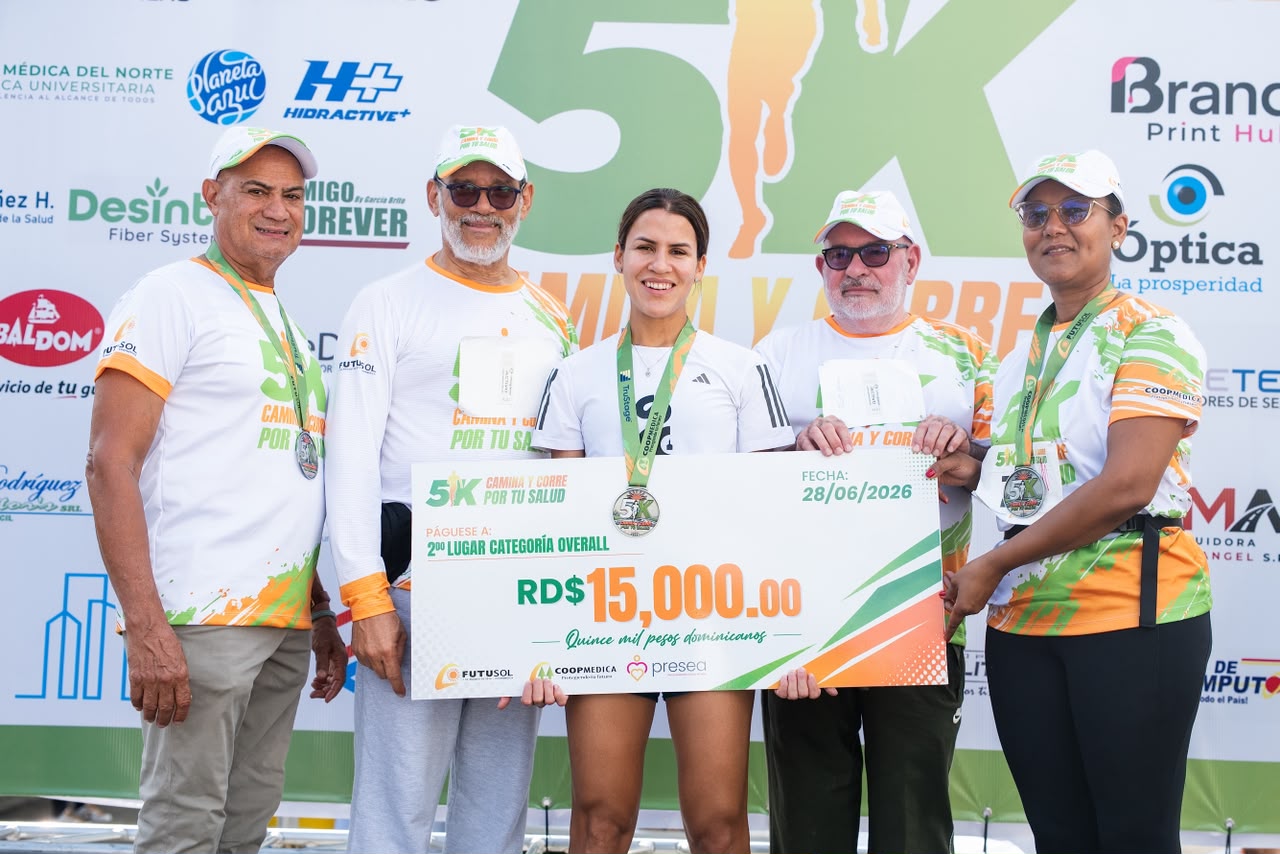 Fundación Futuro Solidario celebra exitosa jornada “Camina y Corre por tu Salud 5K” en su cuarta versión.