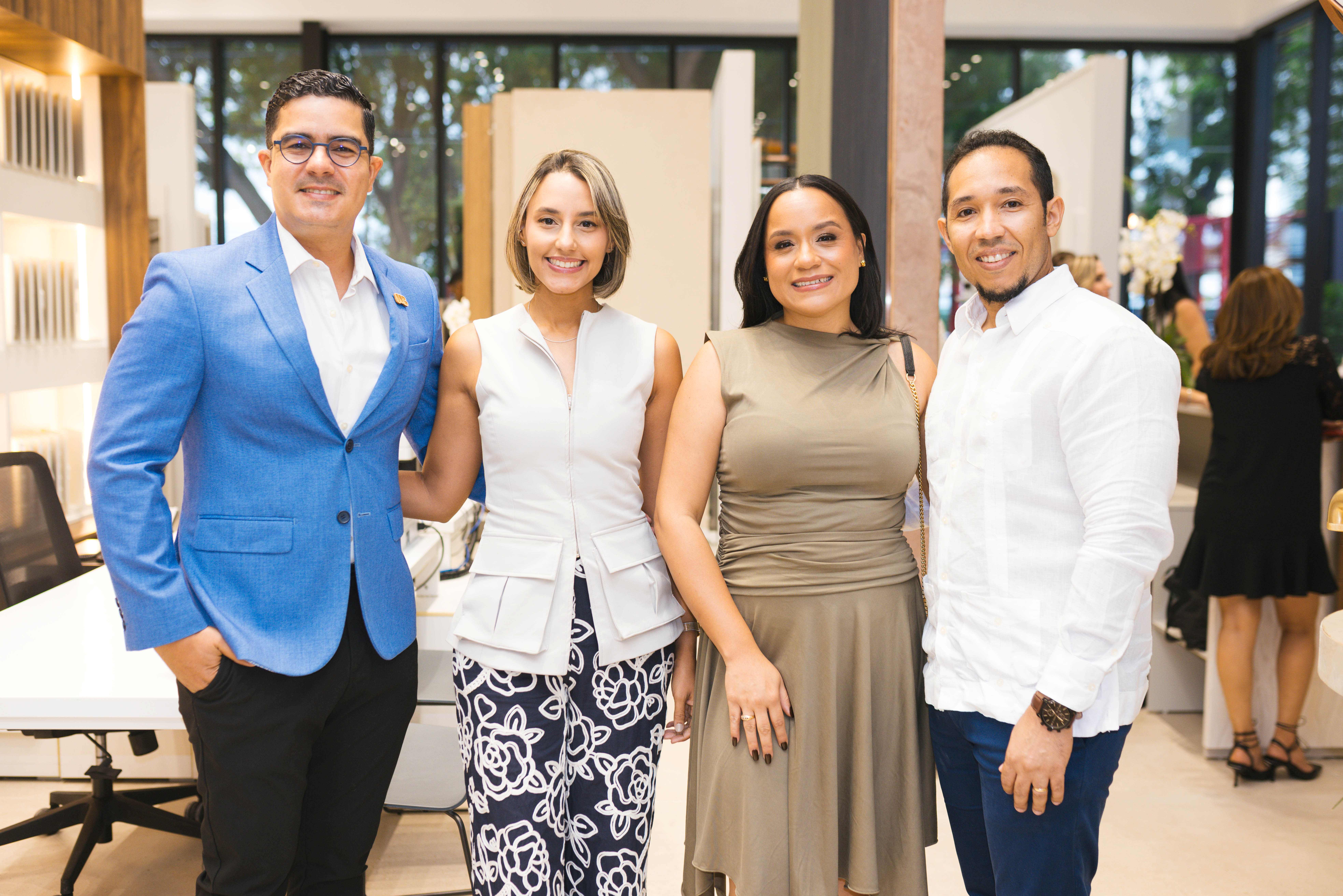 Willy Rodríguez, Bianca Pérez, Gabriela Hernández y Reynaldo Acevedo