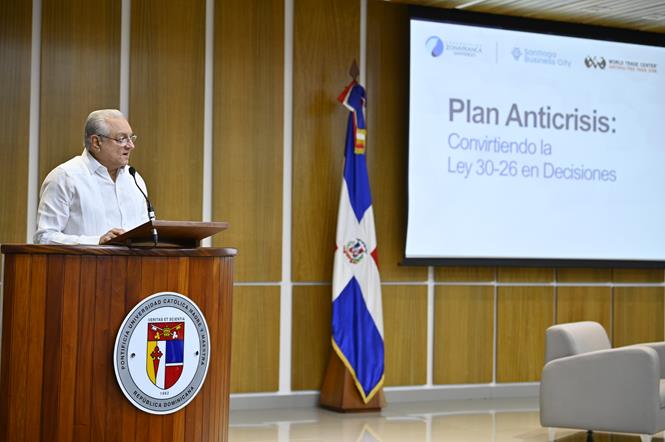 Miguel Lama, de la Corporacion Zona Franca Santiago