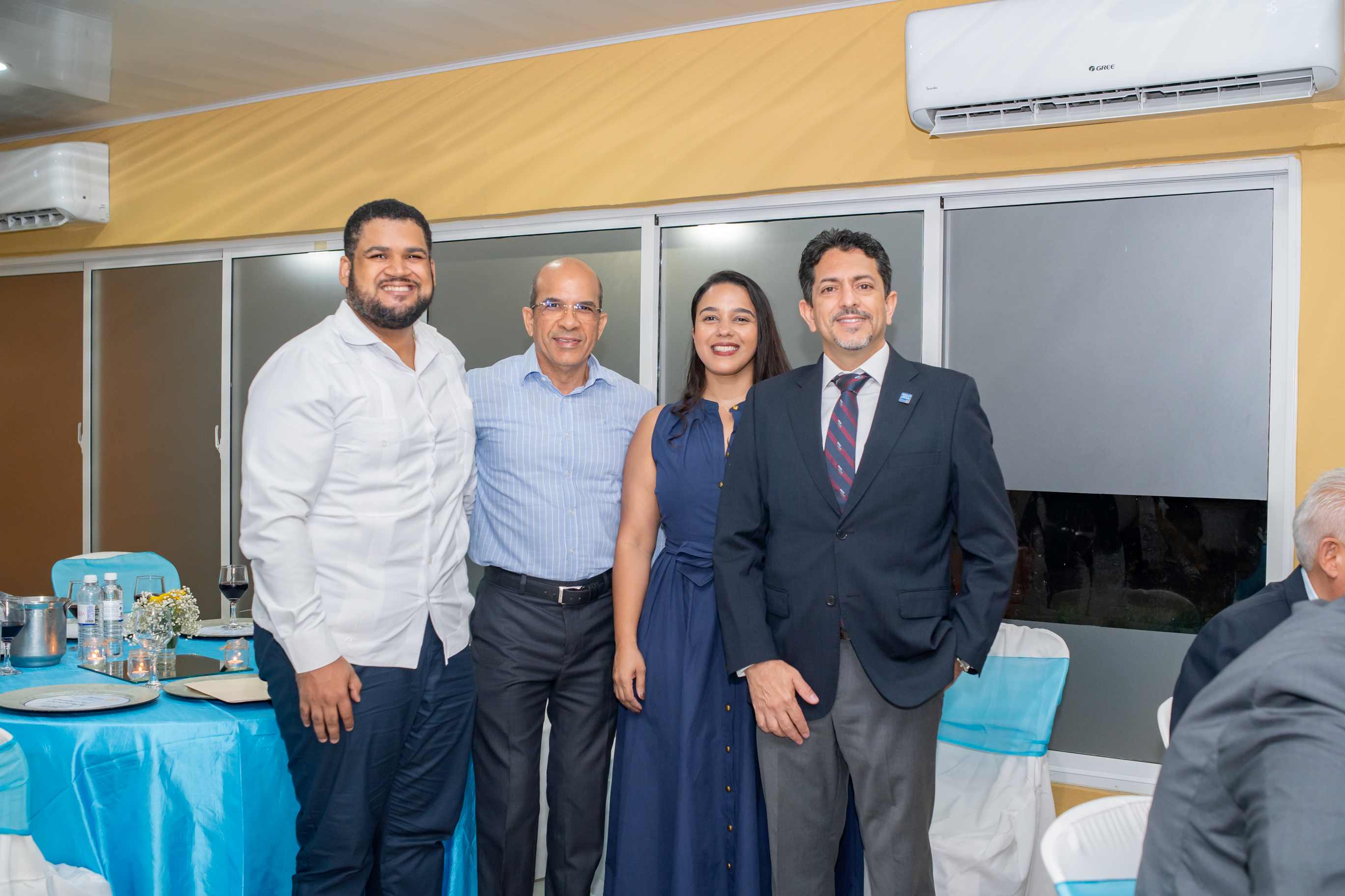 Rafael D'Orville, Domingo Moronta, Estefania Bueno y Kelvin Pérez