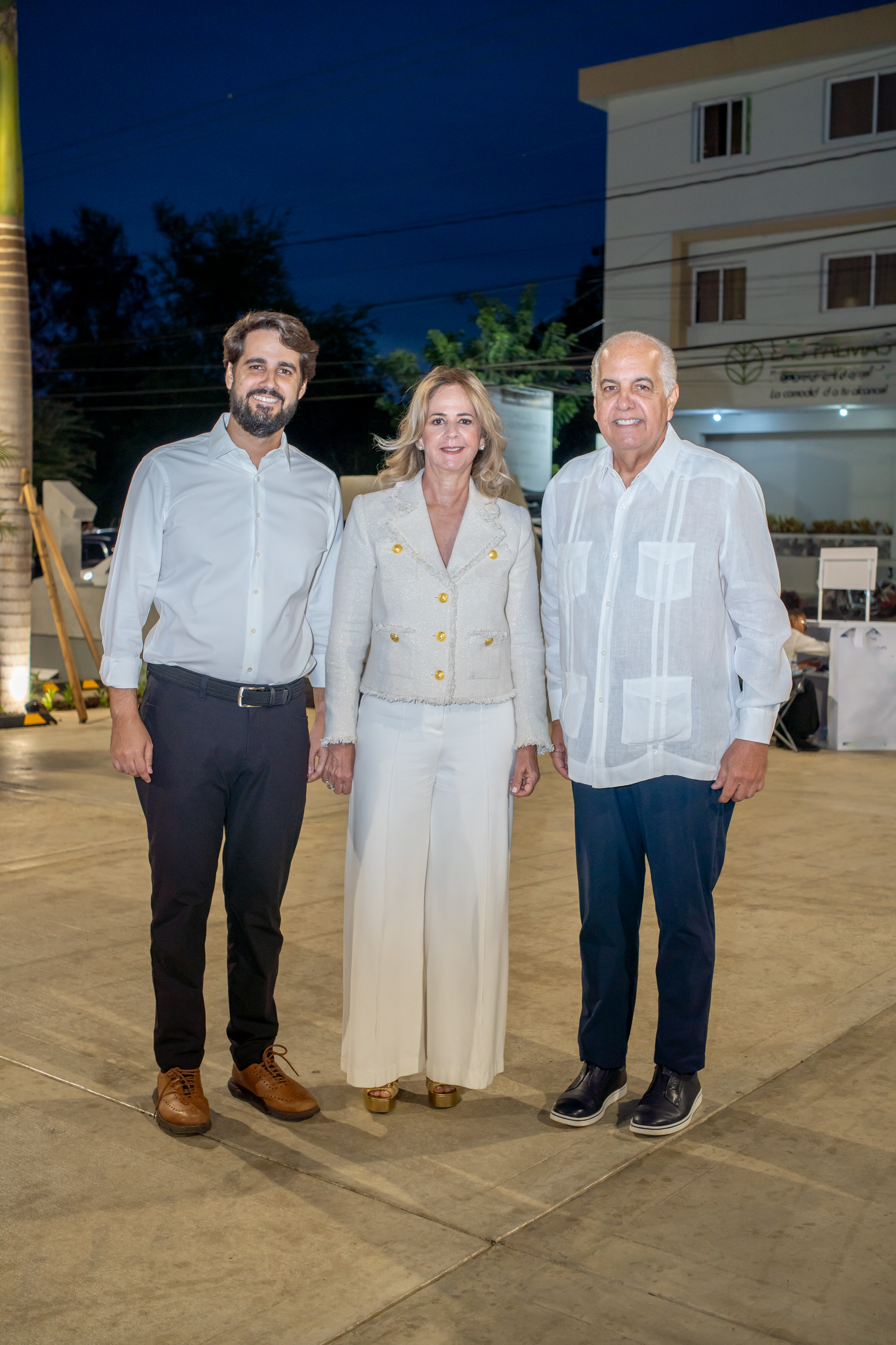 Rafael Silverio, Mario Isabel Cáceres Silverio y Rafael Silverio