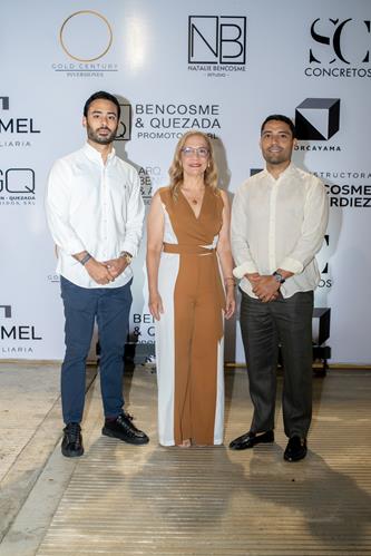 Emil de León, Miguelina Comprés y Junior Tejada