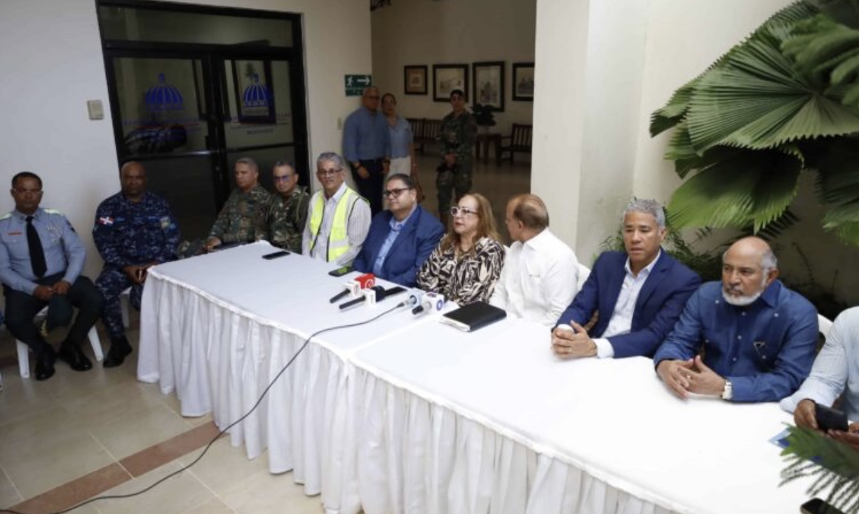 Encuentro con los medios para ofrecer detalles de la visita del presidente Abinader a Santiago